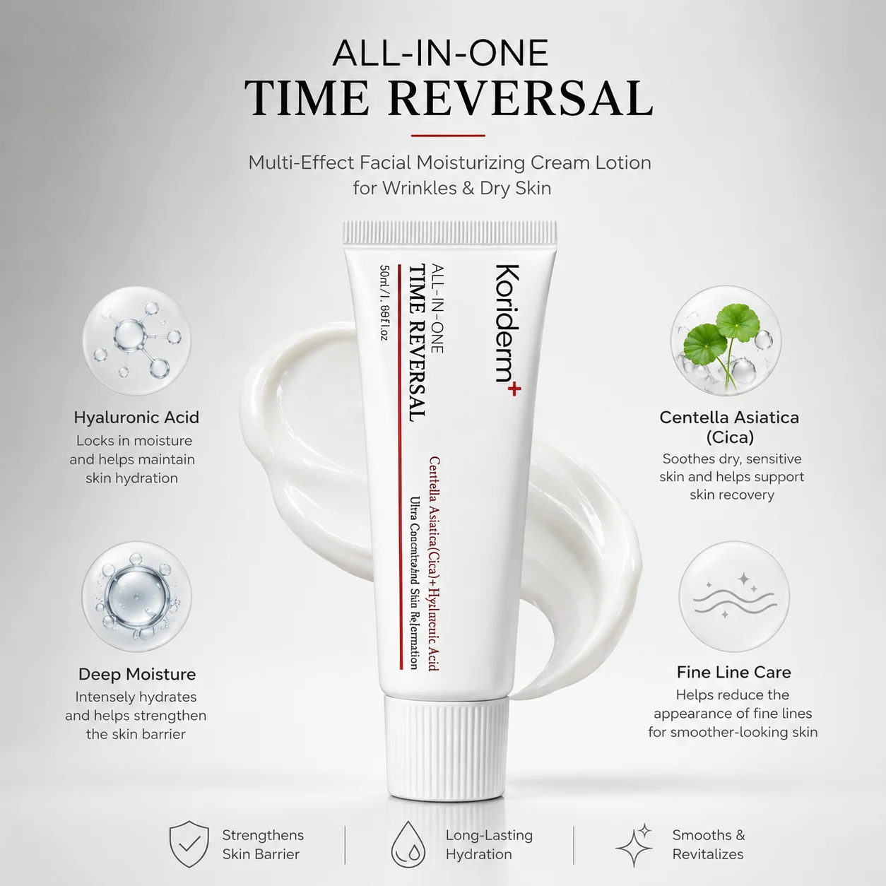 Centella Asiatica Toner - Centella Asiatica Rejuvenating Face Cream 50ml