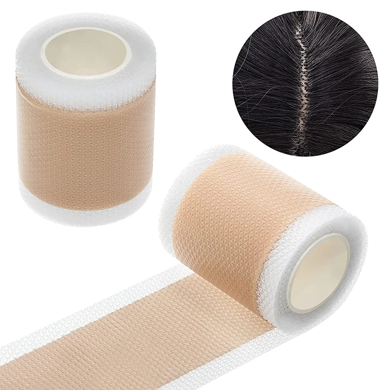 1 Pcs Silicone Lace Tape Non-slip Adhesive Tape Wig Knots Healer Breathable Lace Wig Grids And Knots Eraser Concealer