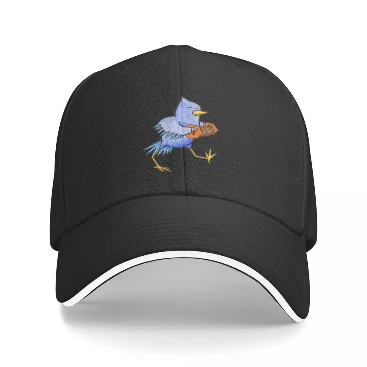 Accordion Bird Baseball Cap Golf Hood birthday Trucker Cap Golf Women Men's