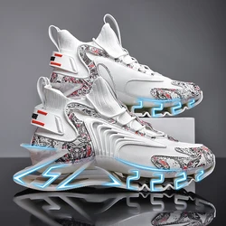 MAEDEF Men Sports Shoes Comfortable Mens Sneakers Leisure Man Shoes Anti-slip Trend Jogging Training Running Shoes Mens Footwear