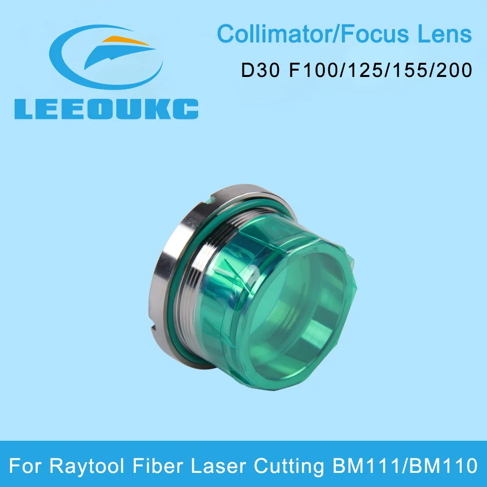 Imagem -03 - Leeouke-colimação e Focagem Lente Cabeça de Corte a Laser Raytools Bm111 D30 F100 125 mm 155 mm 120ag0800a