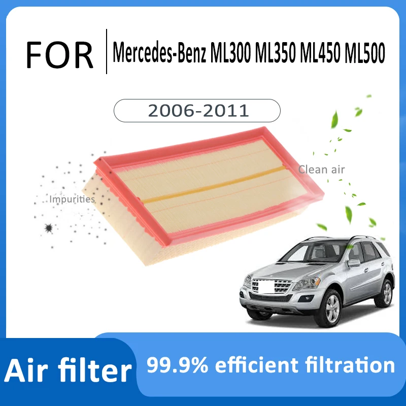 

For Mercedes Benz M Class ML300 ML350 ML450 ML500 2006~2011 A2730940404 Air Filter Car High Flow Filter Auto Air Intake Systems