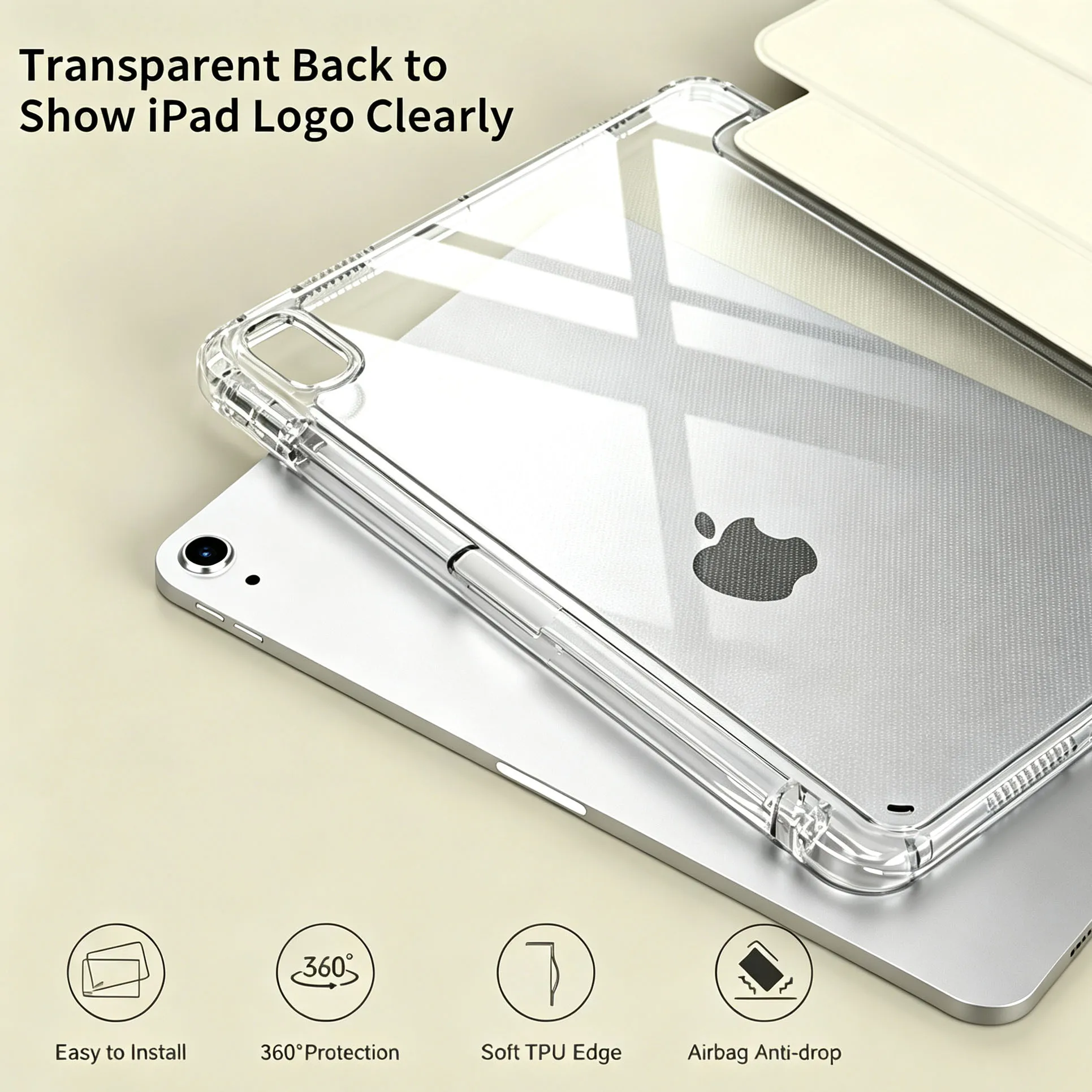 For IPad Air 11 Case 2025 IPad 10th 11th Gen A16 Mini 6 7 13in IPad Pro 11 4 5 Holder Stand Flip Cover Protective Shell Case