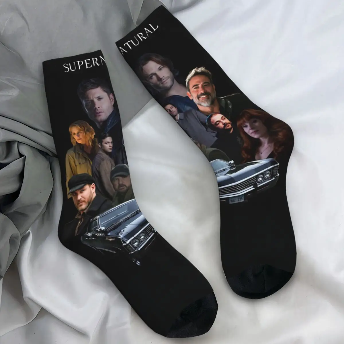 عميد وينشستر جوارب التلفزيون خارقة الجرافيك جوارب بأشكال مضحكة الشتاء عدم الانزلاق الجوارب الرجال الرياضة في الهواء الطلق تنفس الجوارب #1