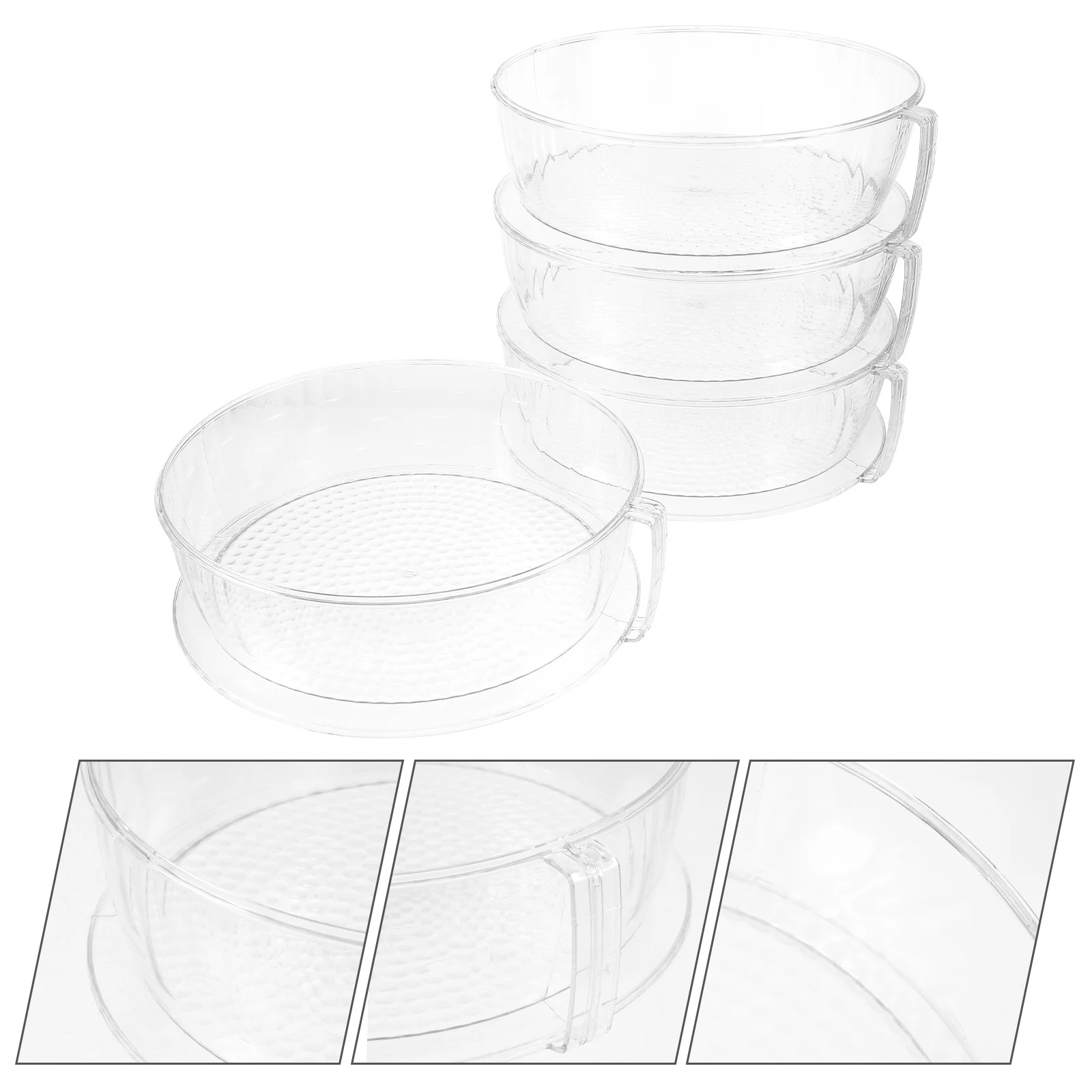 

1Set Transparent Food Covers Pet Food Protective Cover for Cake Snack Display Kitchen Gadget Supply Dish Cover