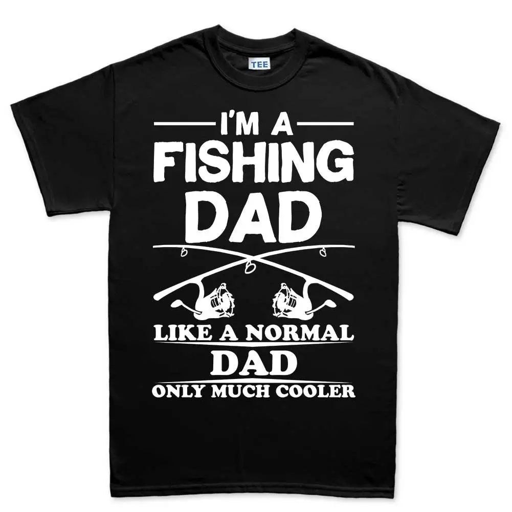 Fathers Day T Shirt For Men Birthday Dad Family Fishing New S
