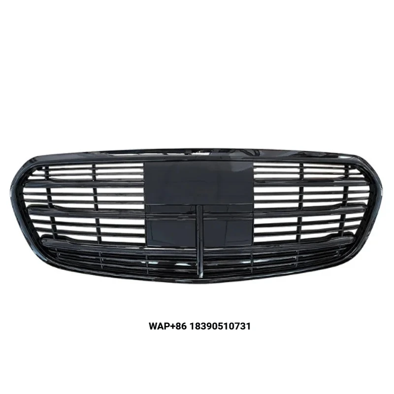 

Car Front Bumper Grille for BENZ S Class W223 Center Mesh S400 450 2021+ High Quality Hot Selling Cheap