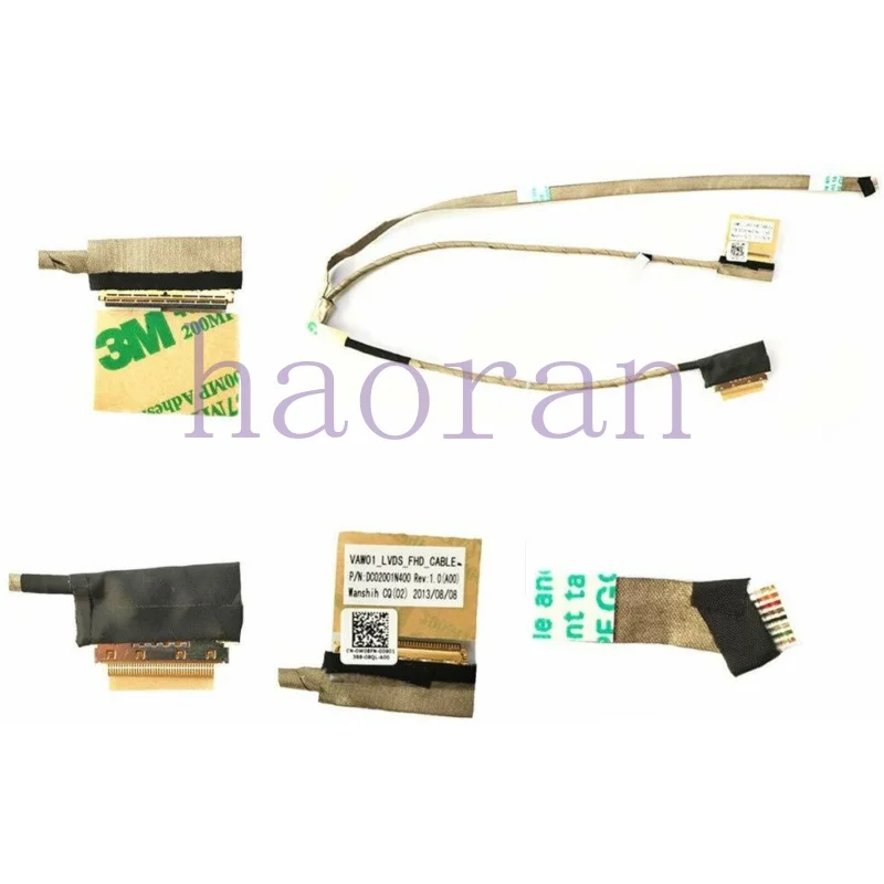 For Dell Inspiron 15R 3521 3537 3737 5521 5535 5537 LCD Screen Cable DC02001N400