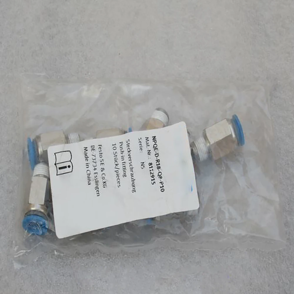 1pcs For FESTO gas connector NPQE-D-R18-Q8-P10 8112915