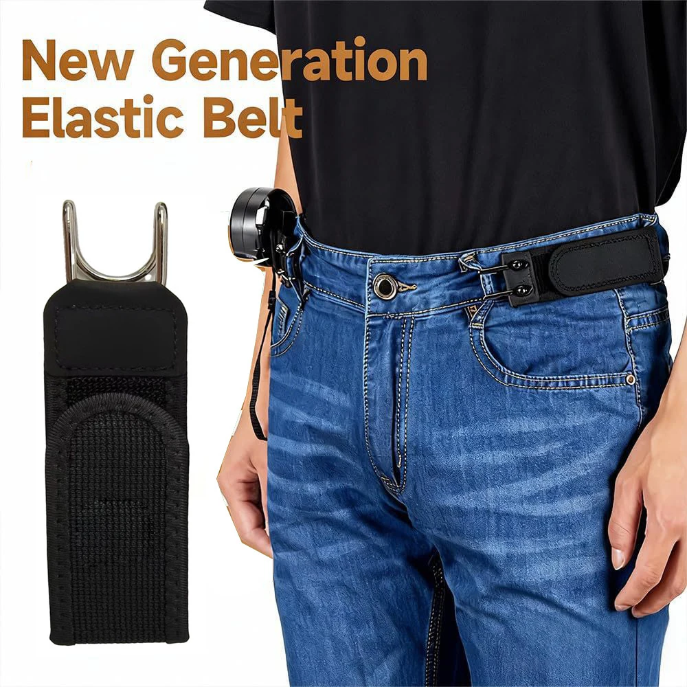 Adjustable Elastic Universal Waistband Belt Multifunctional Velcro Convenient Buckle for Various Purposes