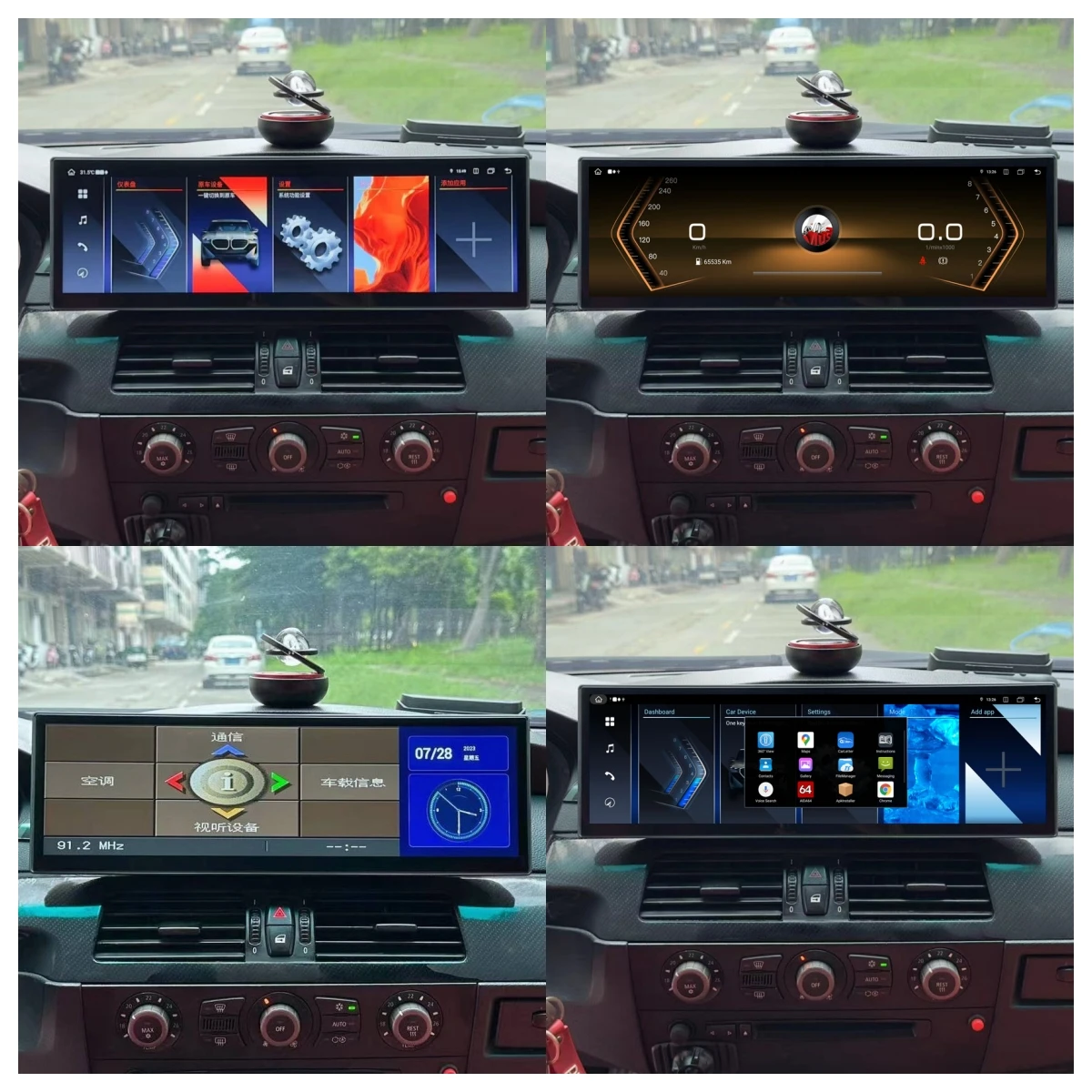 14.9 Inch Carplay Android Car Radio For BMW 5 Series E60 E61 CCC CIC Android 2011-2017 Stereo Multimedia Player GPS Navigation