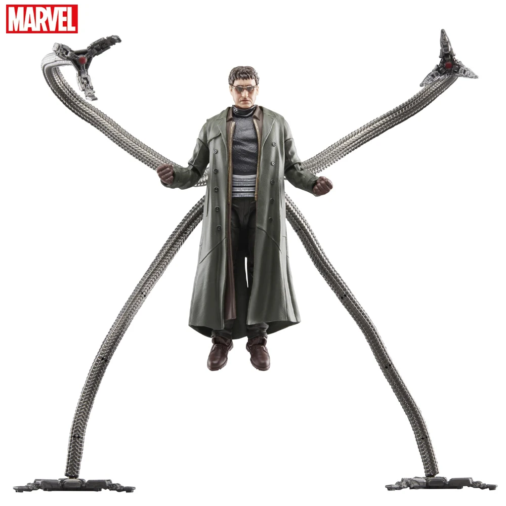 Marvel Legends Series Doc Ock, Spider-Man: No Way Home Collectible, Deluxe 6-Inch Action Figure, 4 Accessories Figure Toy Gift