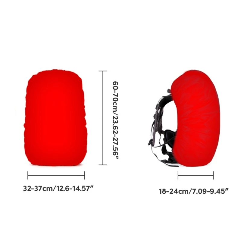 Lightweight Rain Cover for Backpack Reflective Waterproof Backpack Rain Cover Dropship