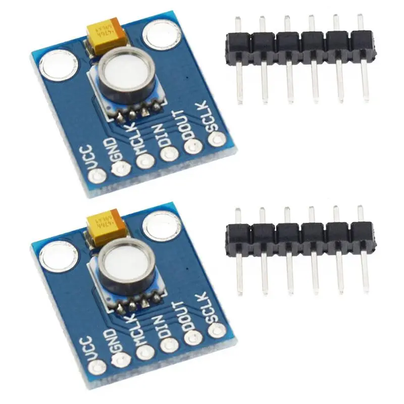 2Pcs MS5540 MS5540-CM 10-1100mbar 16bit Digital Pressure Sensor Altimeter Module MS5540C Digital Air Pressure Sensor Module