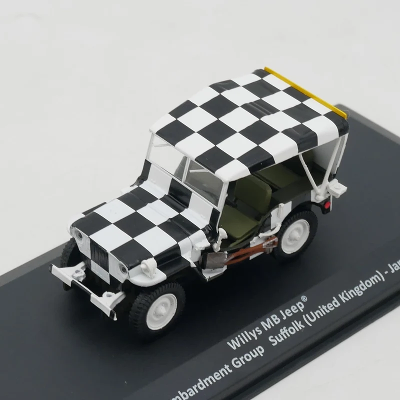 IXO 1:43 مقياس جيب ويليز MB 1945 الحرب العالمية الثانية نموذج سيارة مصنوع من خليط معدني أمريكي
