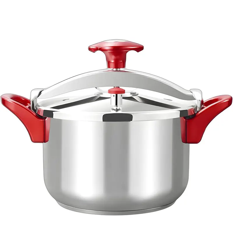 

3L/6L/8L Cooking Pressure Cooker Large Capacity Stainless Steel Pressure Cooker Explosion-Proof Cookware for Gas Induction Stove