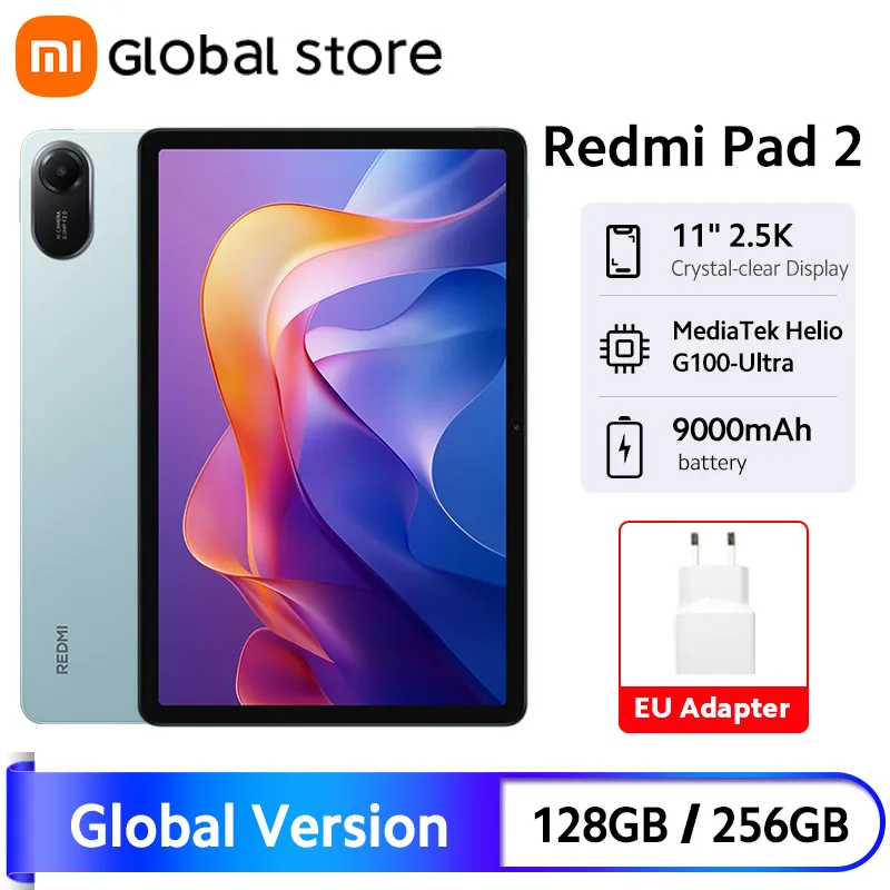 Xiaomi Redmi Pad 2 11 Tablet 9000mAh 8GB 256GB