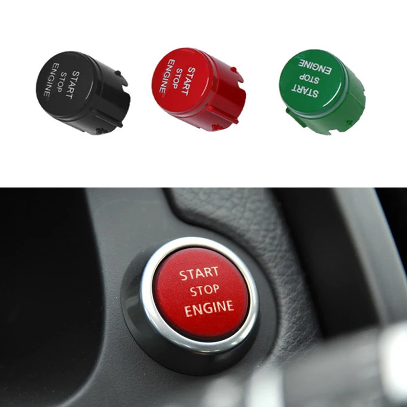 

for Land Rover Freelander2 Discovery Range Rover Executive Edition 1pcs Car One-key Start Button Cover Engine Start Stop