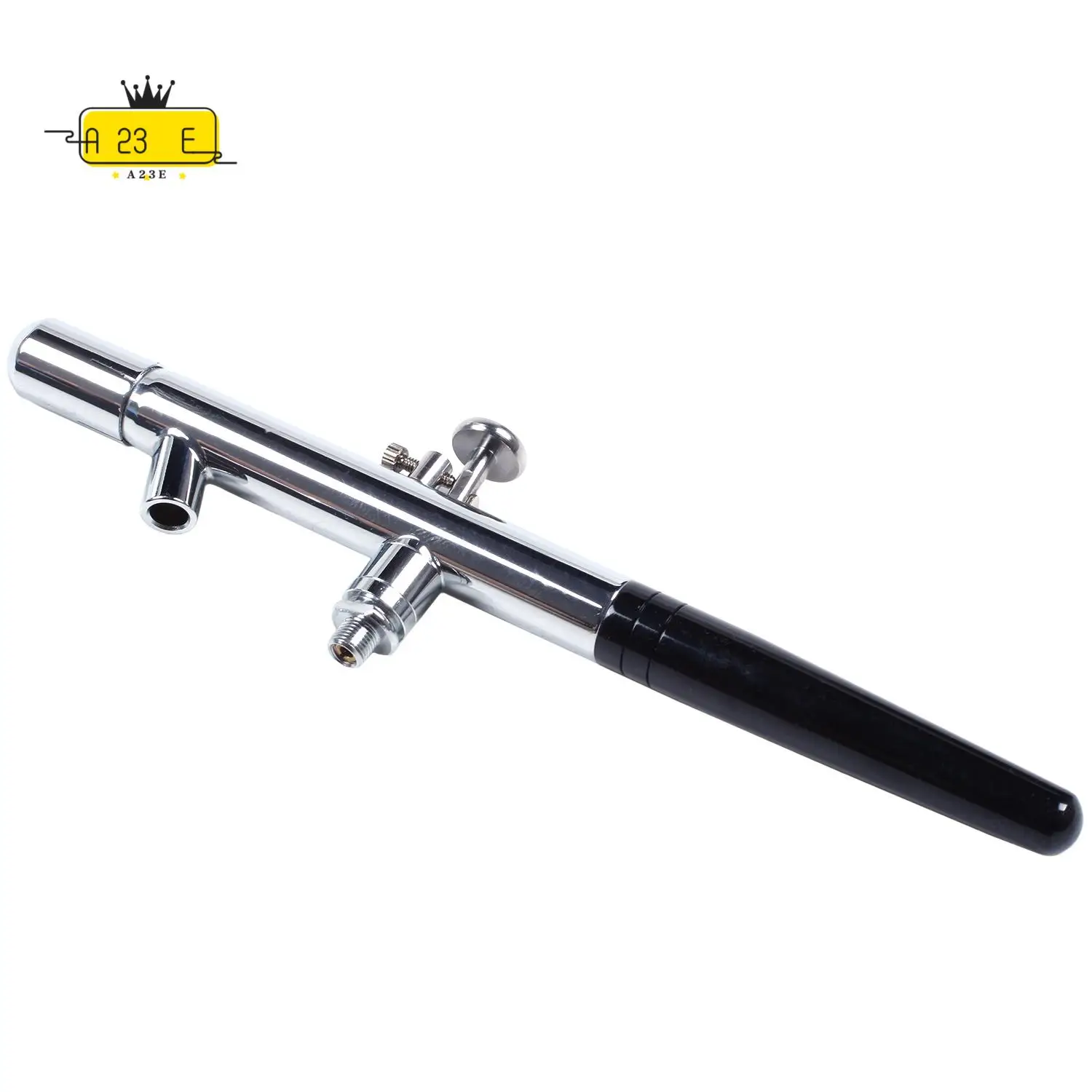 A23E-Siphon Feed Dual Action 0.35Mm Airbrush Kit Spray Tool Air Brush For Makeup Cake Art Painting Temporary Body With A Complet