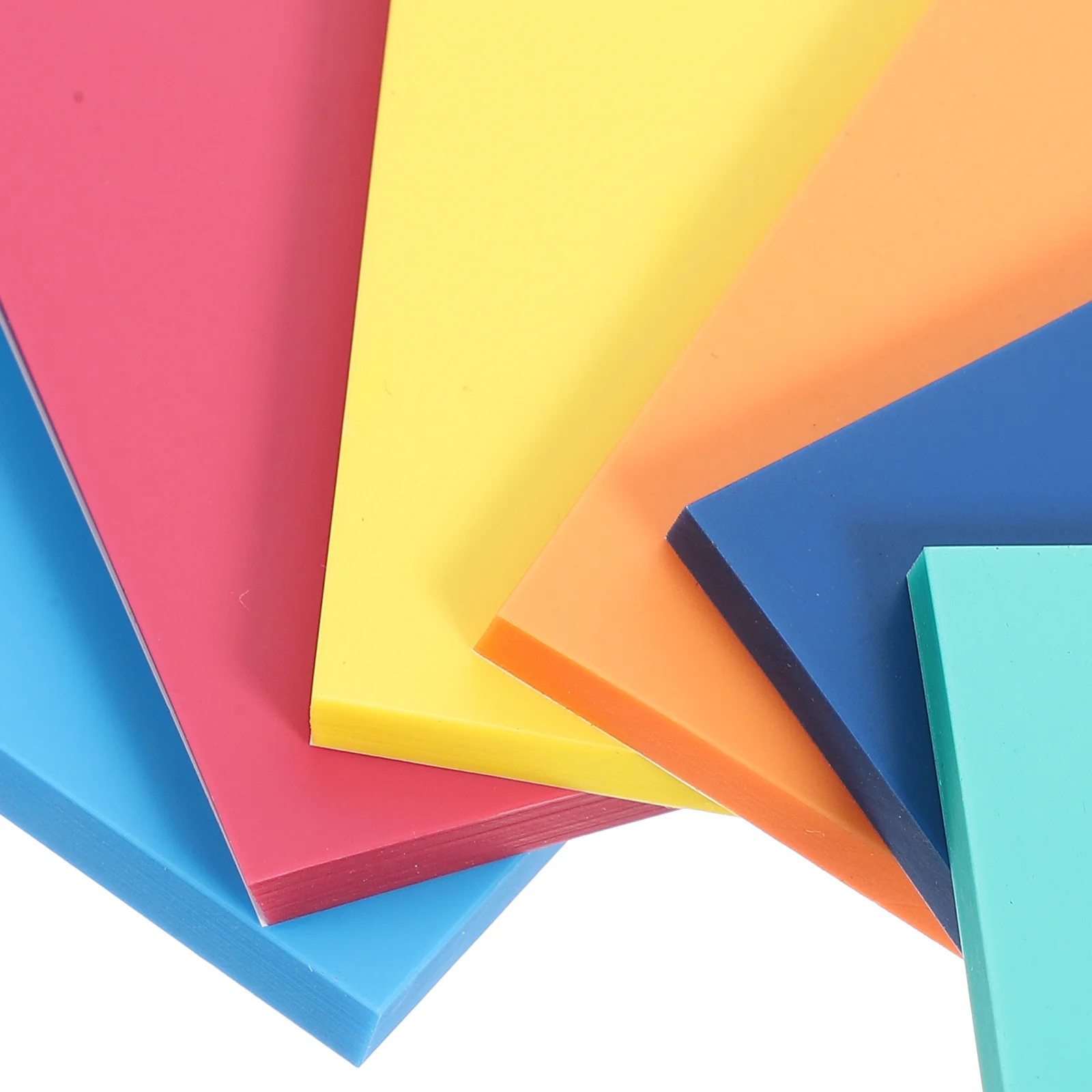 دفاتر مذكرة ملونة، وسادات ملاحظات لاصقة لجدول الكتابة، خطط تذكير مهمة للاستخدام في المكتب والمنزل والمدرسة #5