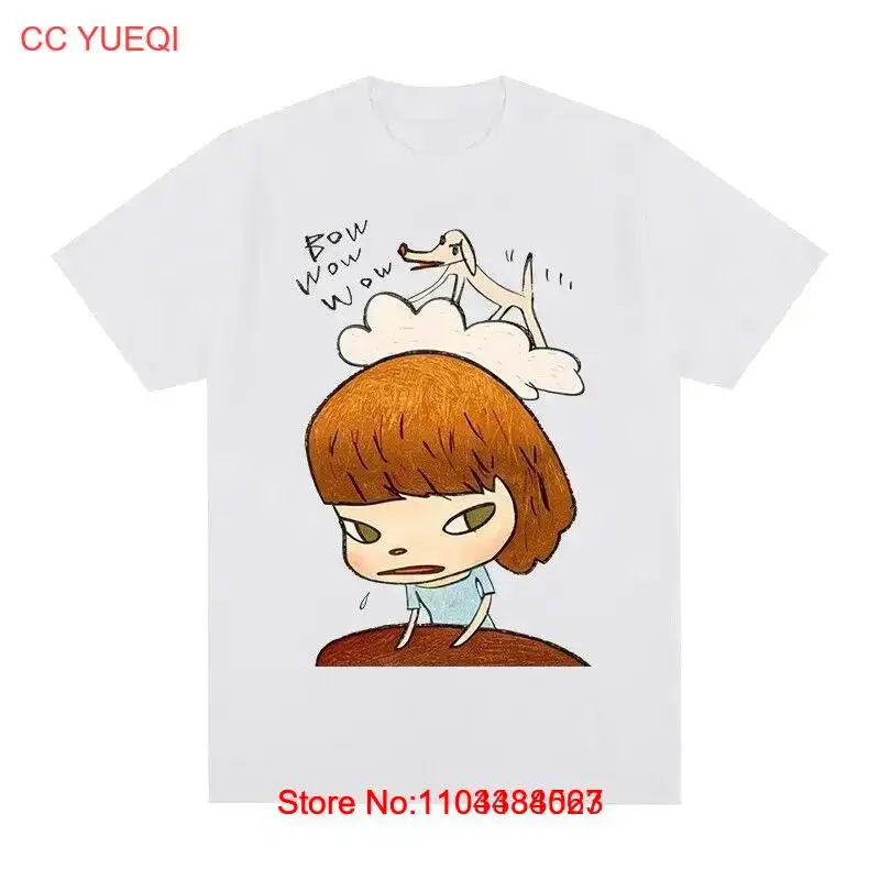 Yoshitomo Nara Dog Bow Wow White T-shirt