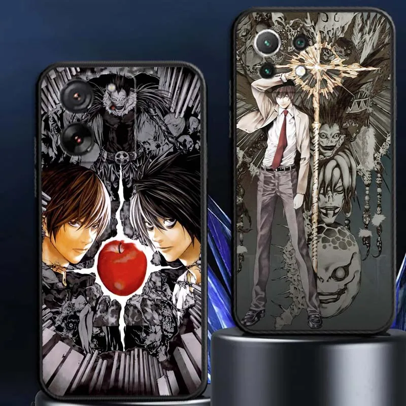 

New Death Note Anime For Xiaomi Mi 15 14 13 13T 12 12T 12S 11 11i 11T Pro Ultra Lite 5G Black Soft Cover