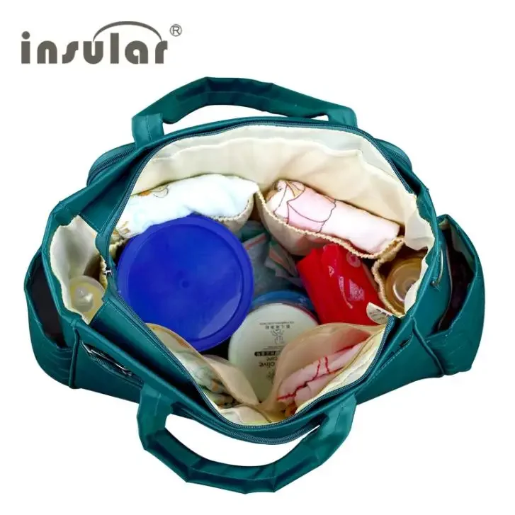 New Arrival 100% Nylon Fashion Baby Diaper Bags Nappy Stroller Bags Maternity Mommy Bag Multifunctional Changing Bags