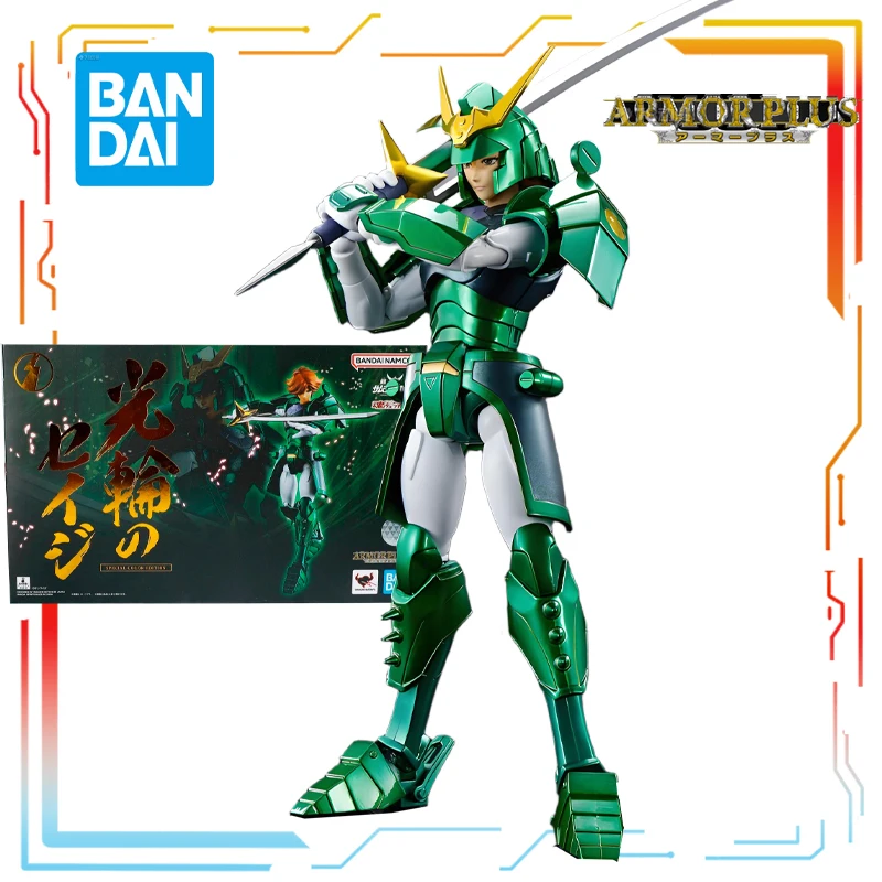 Entrega direta em estoque bandai original armadura plus série móvel ronin guerreiros anime figura modelo brinquedos modelo presentes para meninos