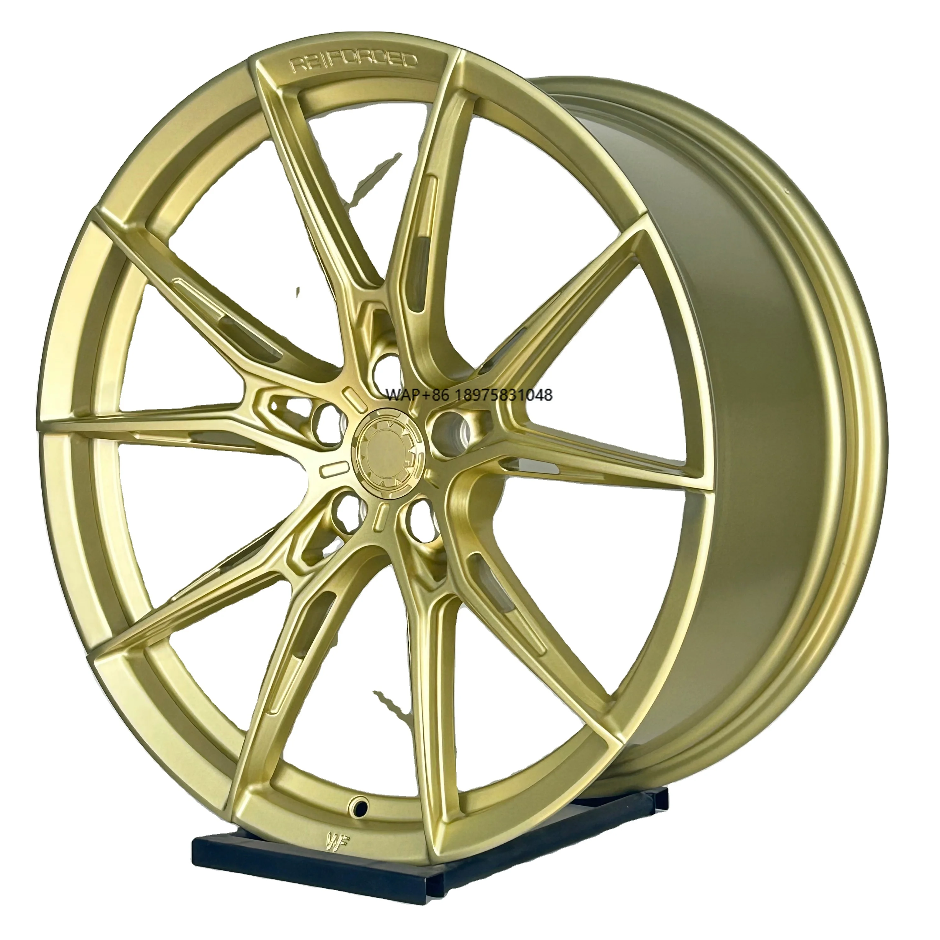 

High Quality Custom Forged Deep Dish Automotive Alloy Wheels for Racing Cars SUV's 5x114.3 Brushed Finishing Bolts for