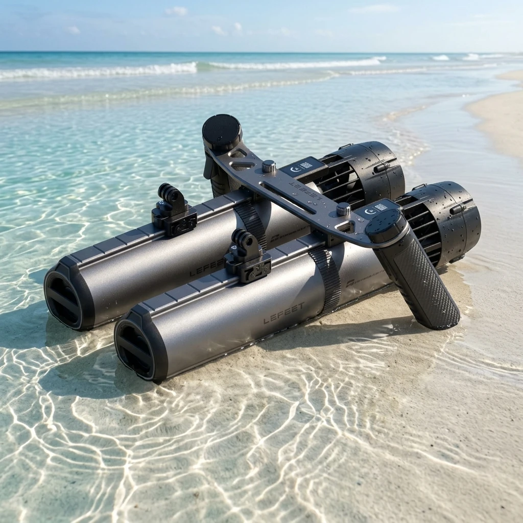 Dual-engine Mode Diving Motor Scooter High Speed Powerful Electric Underwater Scooter