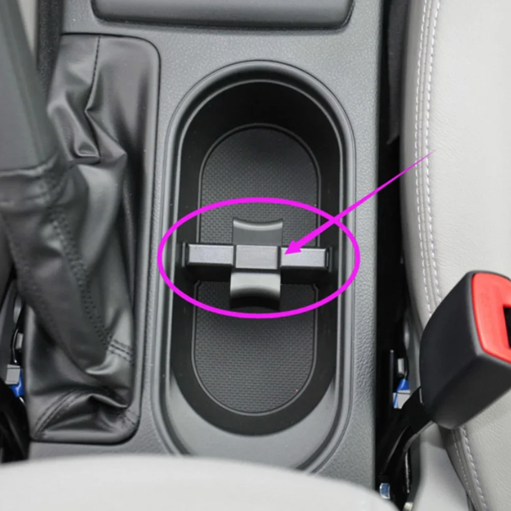 Center Console Cup Holder Insert Divider For Subaru Legacy Forester Outback 2010 2011 2012 2014 2018 Adjustable Car Accessories