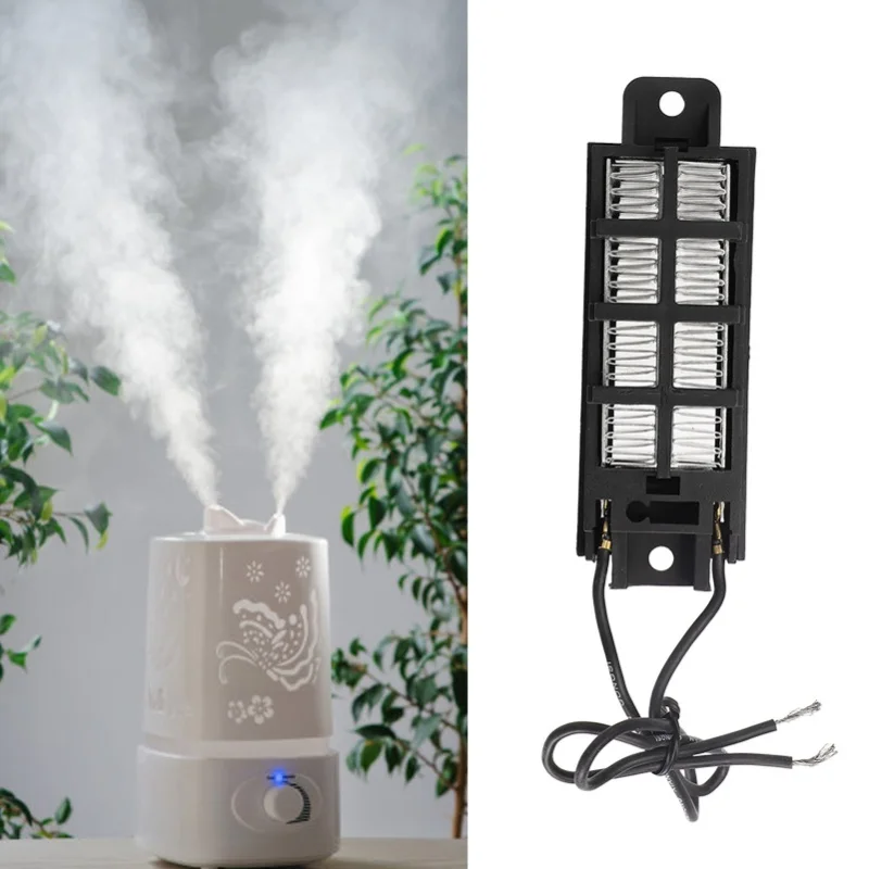 24V 200W PTC Heating Element Auto Constant Temperature Insulated Portable Ceramic Air Heater