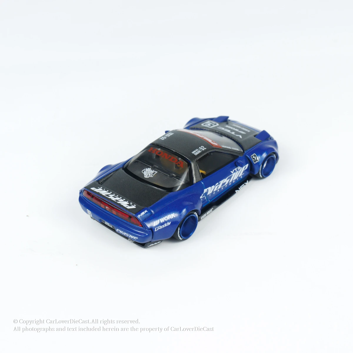 Kaido House + MINIGT 1:64 NSX Evasive V2 Blue Diecast Model Car