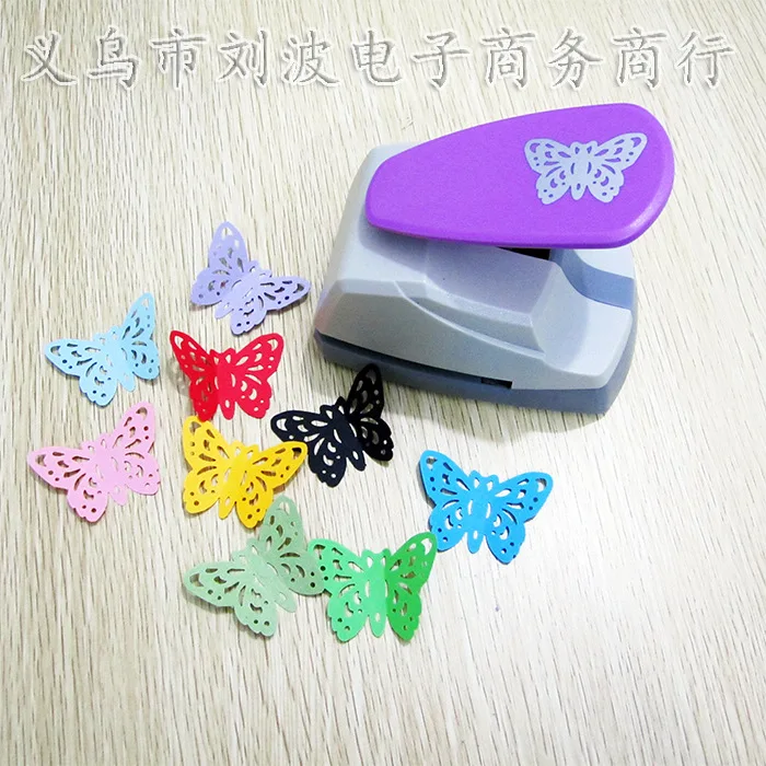 Extra large hollow butterfly DIY labor-saving embossing device flower beater embossing machine [picture 4.4-4 cm]