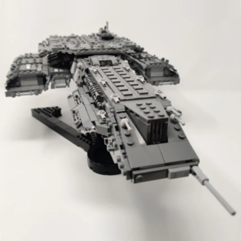 Popular Movie Model MOC Building Bricks Space Aircraft Carrier Modular Technology Gifts Holiday Assemble Children Toys Suit