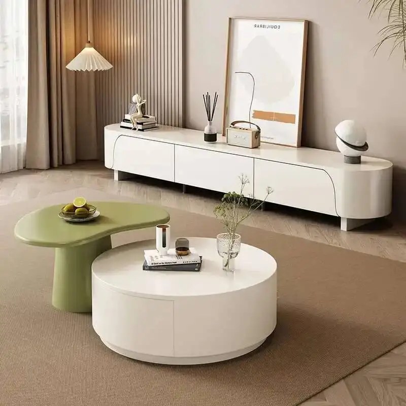 

Storage Design Coffee Tables Round Living Room Space Saving Coffee Tables Modern Minimalist Mesa Auxiliar Salon Furniture