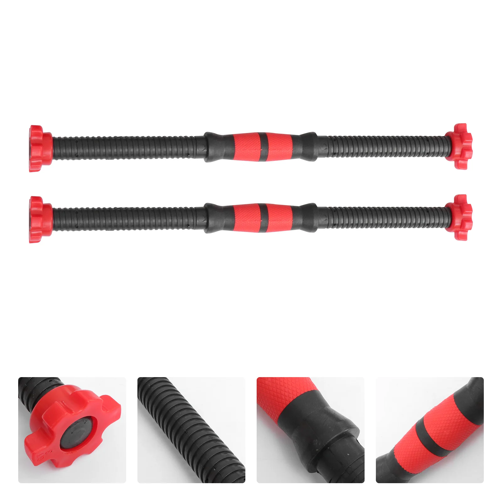 

2 Pcs Adjustable Dumbbell Dumbbells Gym Equipment Weight Lifting Spinlock Collar Bar Man