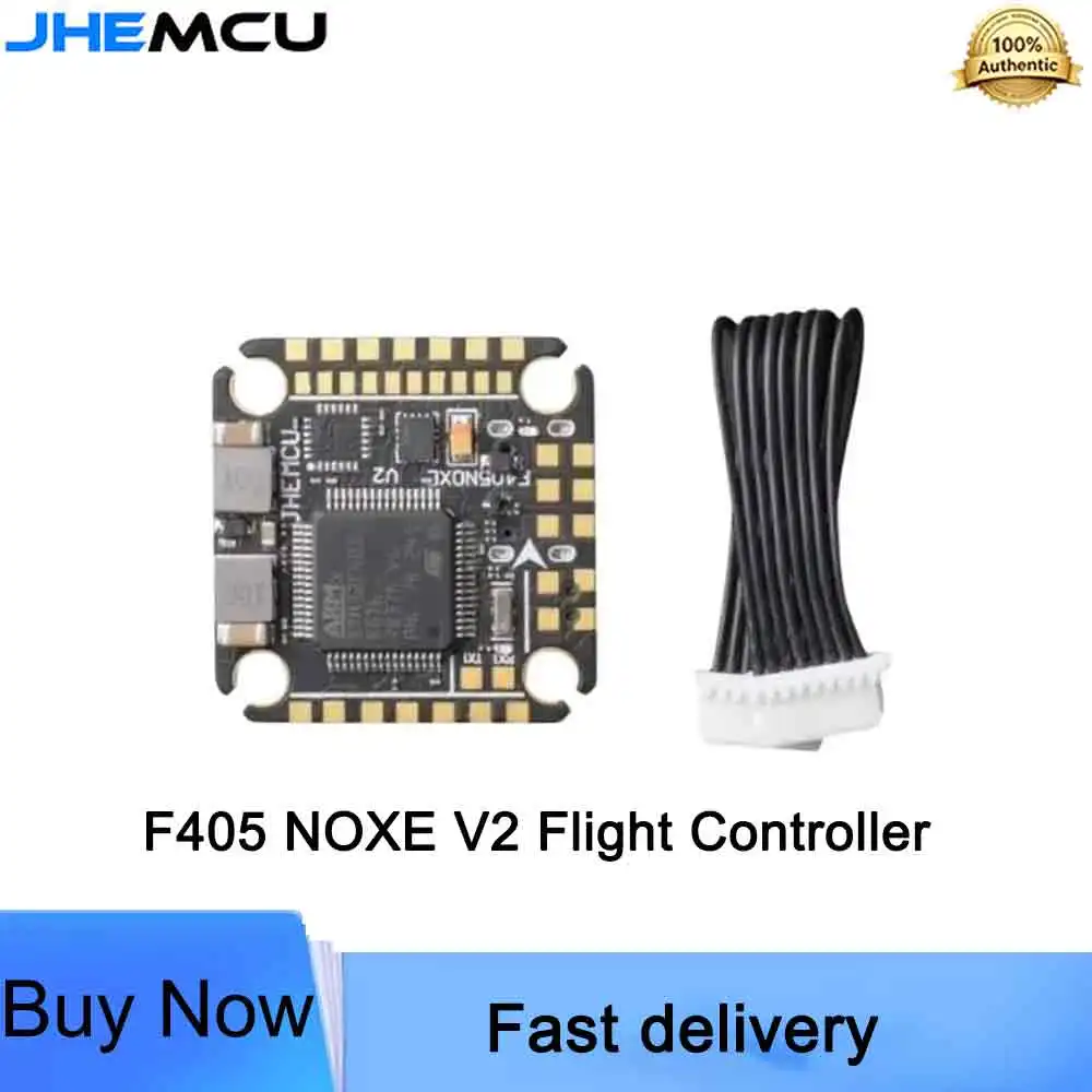 JHEMCU F405 NOXE V2 Flight Controller Baro/OSD 16MB BlackBox 20x20mm 5V/10V BEC for FPV Racing Drone Betaflight DShot1200