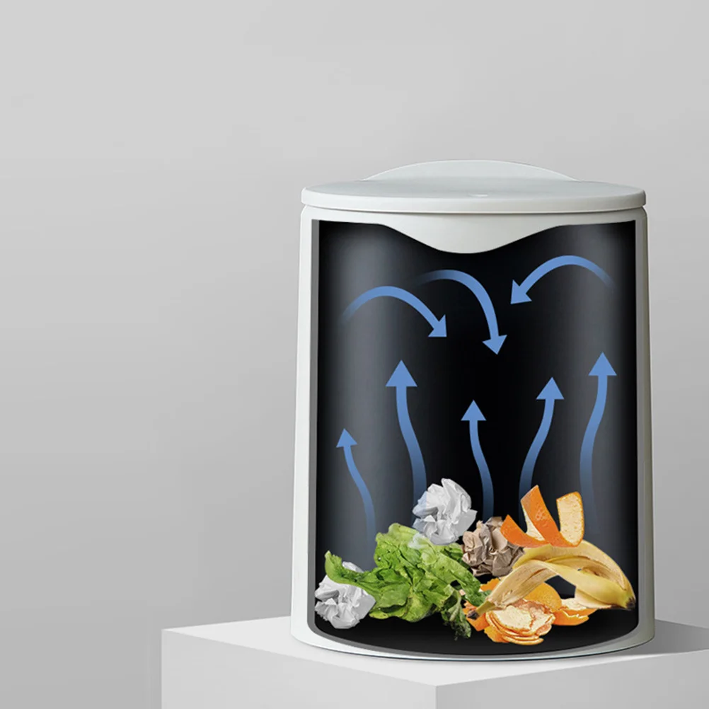 

Press Trash 3L Plastic Waste Bin For Bathroom Kitchen Bedroom Wastepaper Container Household Use Lidded Garbage Container