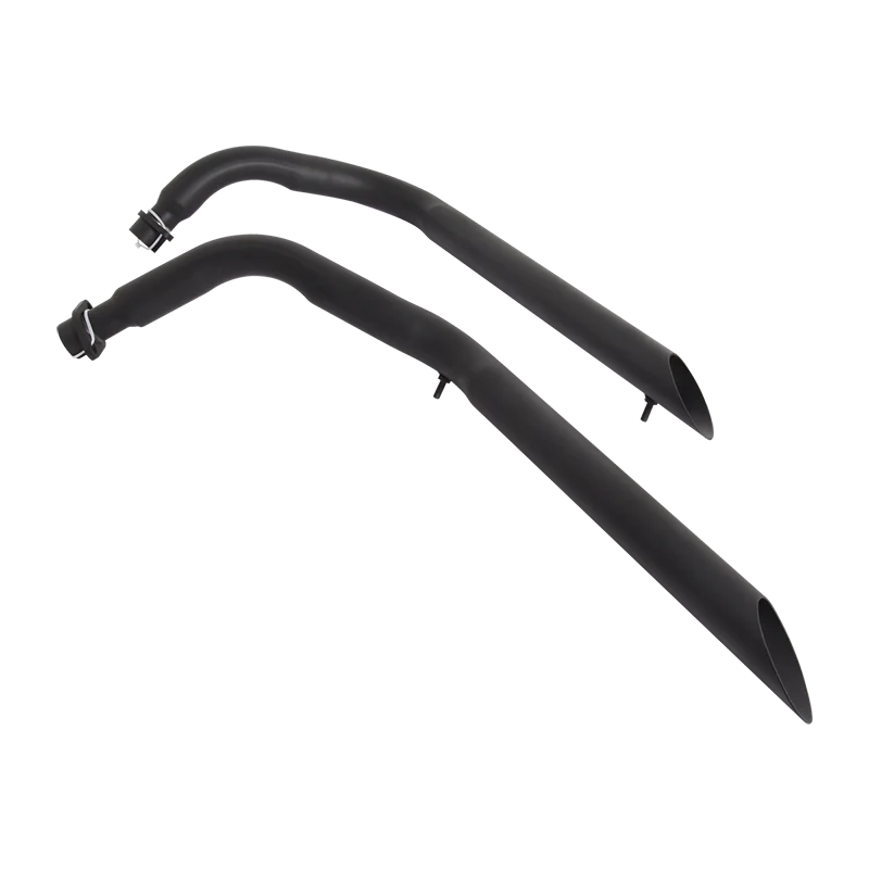 For HONDA Shadow ACE 750 VT750C VT750C Black 1997-2003 Motorcycle Duals Exhaust System Pipe For Honda VT750CD Deluxe 1998-2003
