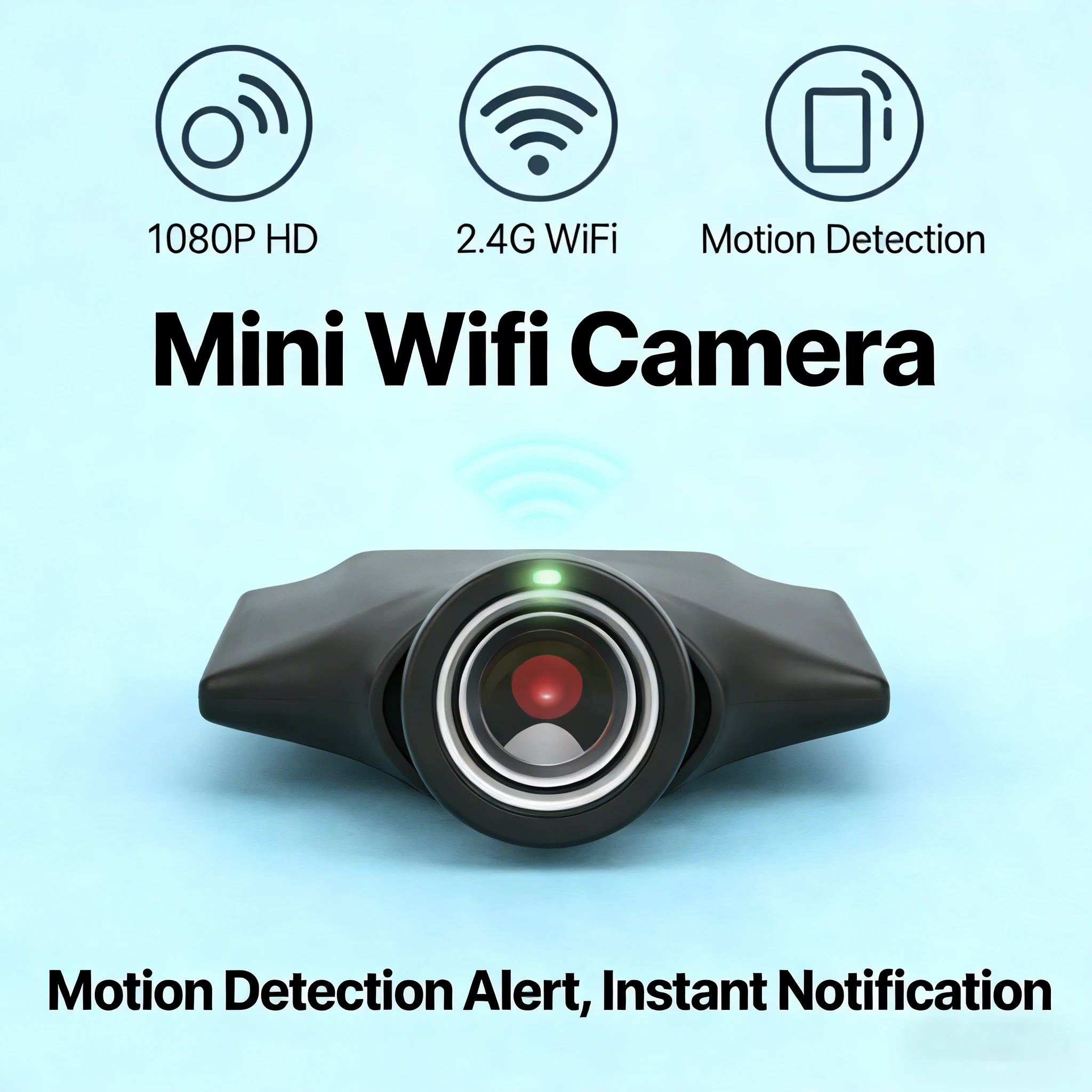 1080P HD WiFi Camera DIY Mini Camera Module Video Recorder Motion Detection Home Security Surveillance Camcorder Remote View