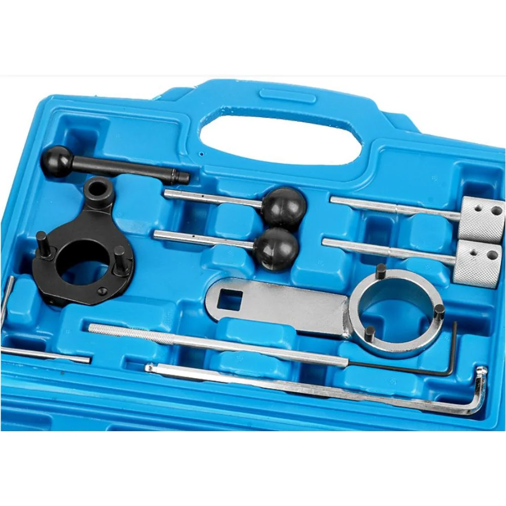 

Для VAG Tiguan Для Skoda Дизельный двигатель Набор инструментов для синхронизации T10490 Подходит для двигателей 1 6 1 9 2 0TDI со штифтами ГРМ распределительного вала