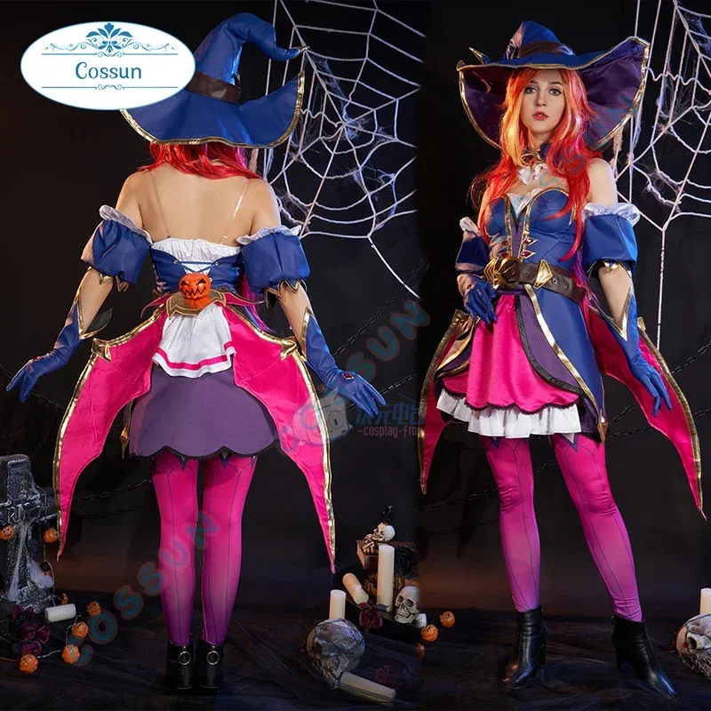 Game LOL Miss Fortune Cosplay Costume Halloween Outfits Party Outfit Women Anime Dress