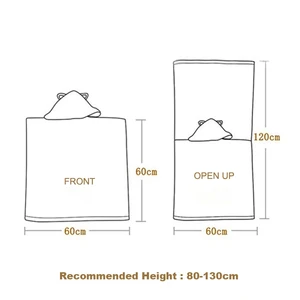 8 en çok satılan, kapüşonlu çocuklar için bornoz, - no. 7