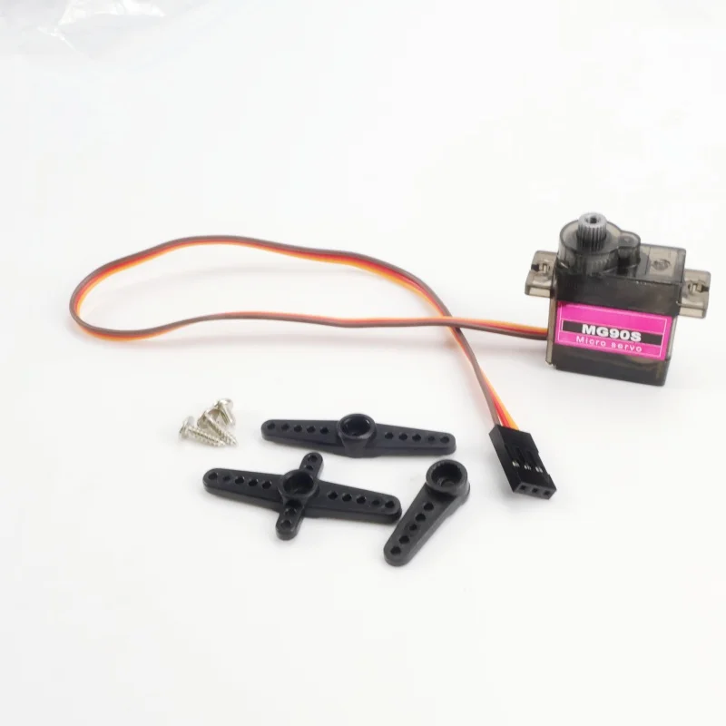 2 stuks MG90S full metal gear 9g servo SG90 upgrade versie voor RC helicopter vliegtuig boot auto MG90 9G Trex 450 RC robot