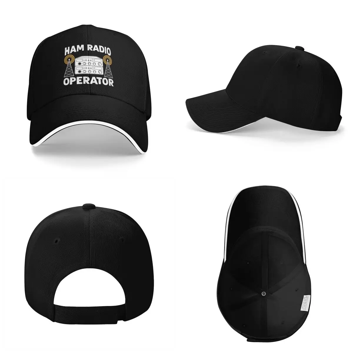 Unisex Baseball Hats Amateur Radio Operator Outdoor Streetwear Summer Sports Baseball Caps Hip Hop Cap Casquette Hats