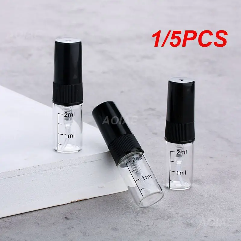 1/5PCS Aluminium Perfume Bottles Versatile Convenient Premium Must-have Unisex Trending Perfume Bottle For Travel Beauty