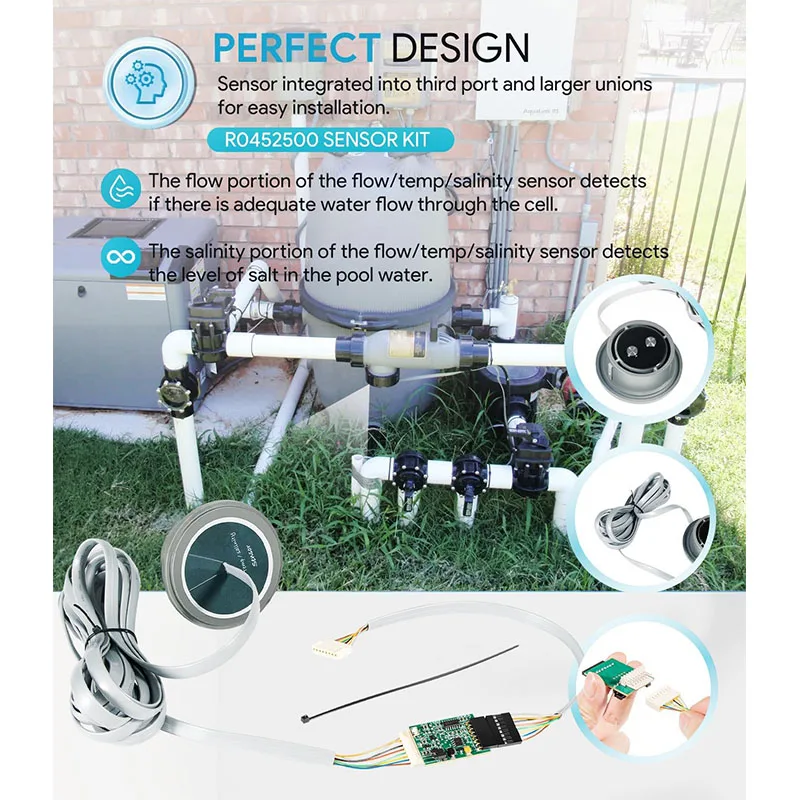 For Zodiac R0452500 16-Feet Port Sensor Replacement for Zodiac Jandy PureLink AquaPure Water Purification System