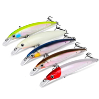 1pcs Bait Minnow 7g 14g 40g Luminous Bionic Fake Baits Plastic Hard Bait Fishing Bait Long Throw Floating Water Lure Swimbait