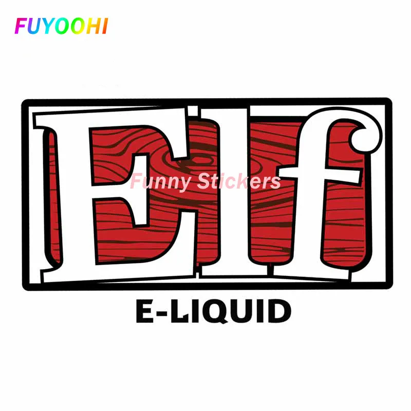 FUYOOHI Exterior/Protection Funny Stickers  Car Styling Elf Huile Race Voiture Renault Vinyl Autocollants Auto Moto Stickers